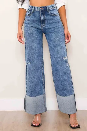 Back to School Wide Leg Jeans