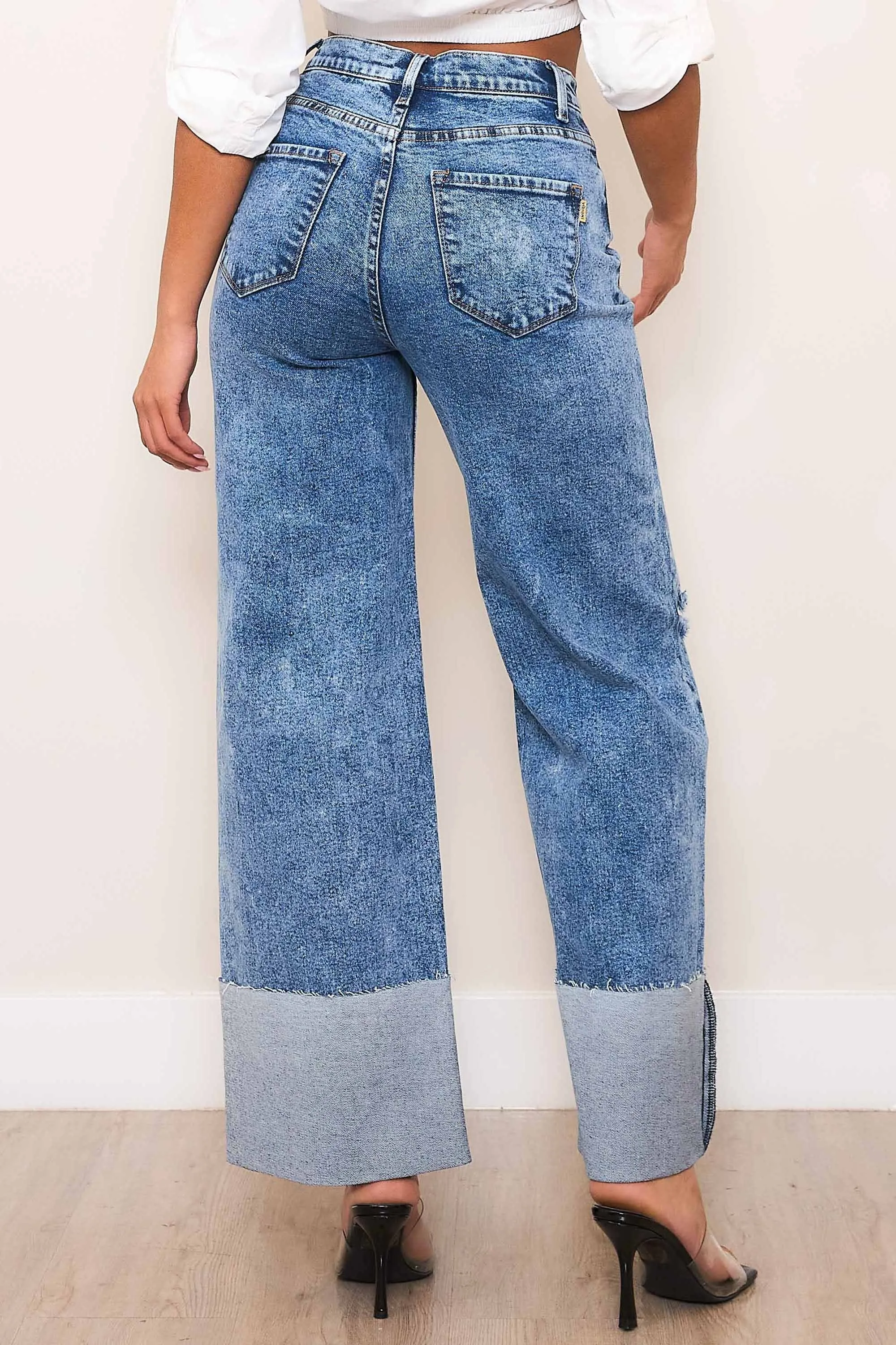 Back to School Wide Leg Jeans