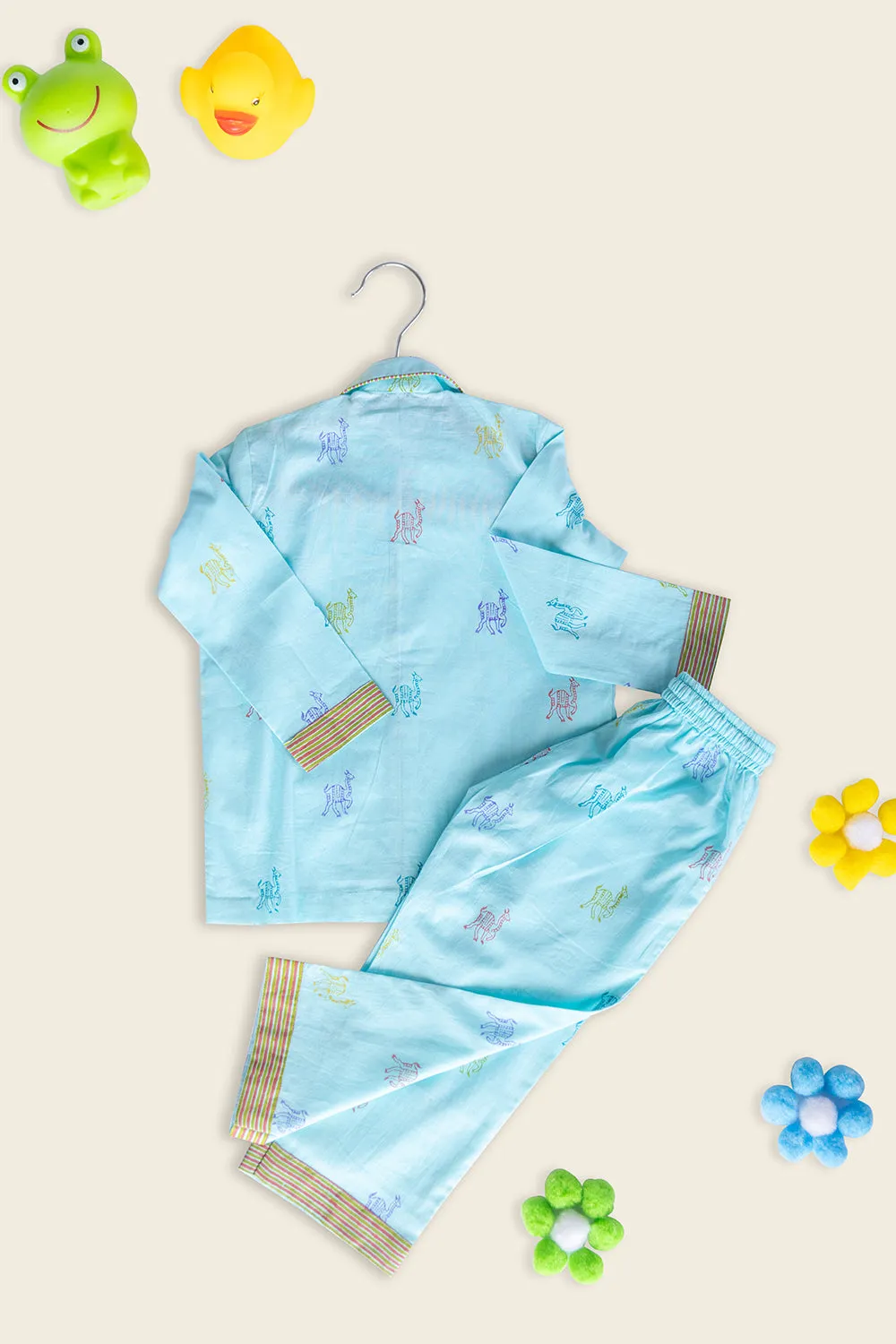 Blue Camel Angrakha Kids Night Suit