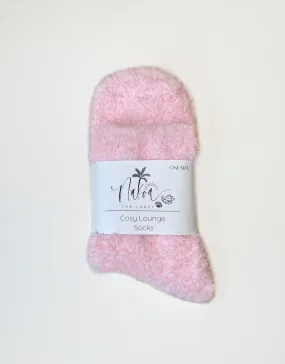 Cosy Lounge Socks - Aspen - Light Pink