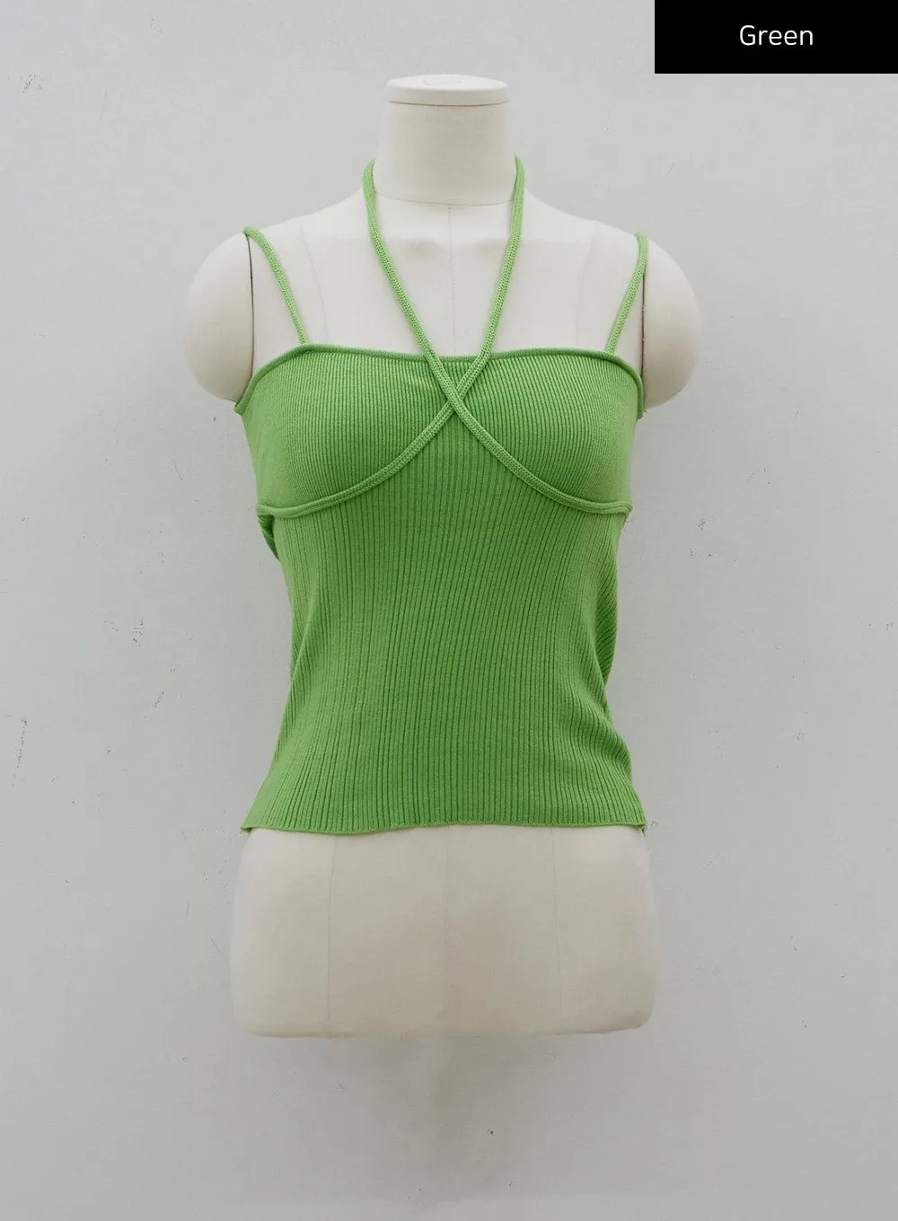 Halterneck Knitted Top CJ14