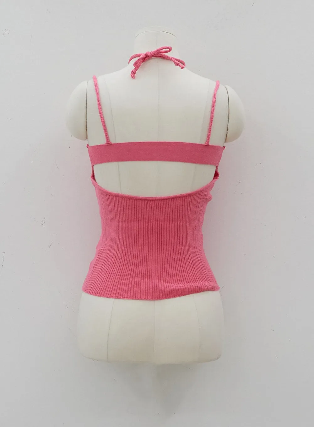 Halterneck Knitted Top CJ14