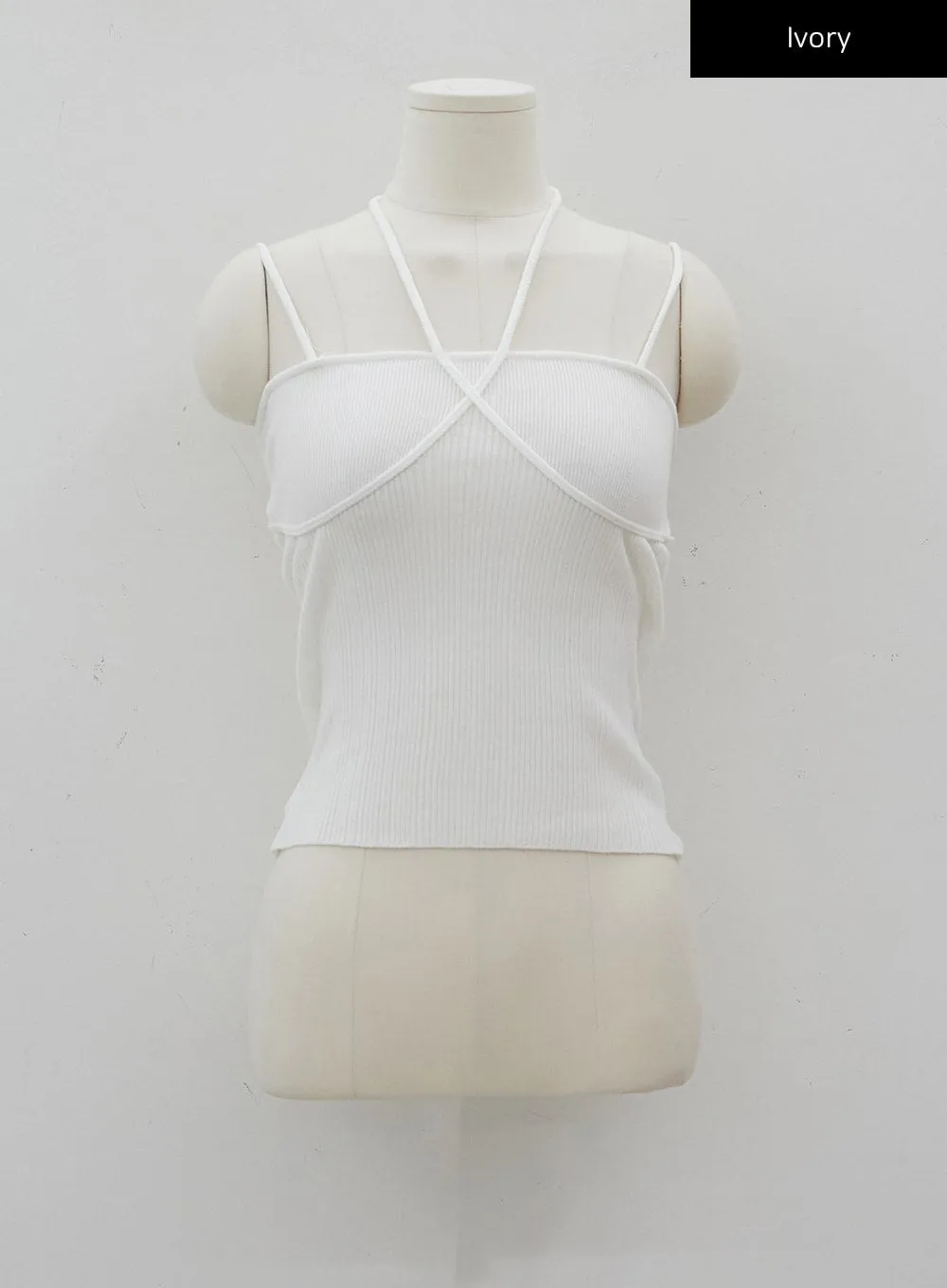 Halterneck Knitted Top CJ14