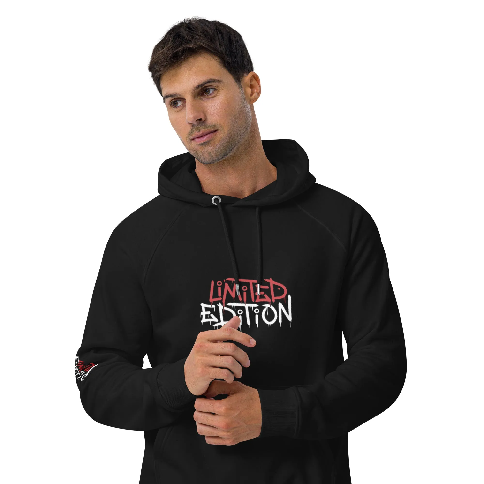 Limited Edition Unisex eco raglan hoodie