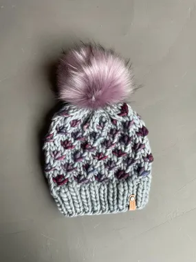 Lotus Flower Beanie in Cape Cod and Lotus