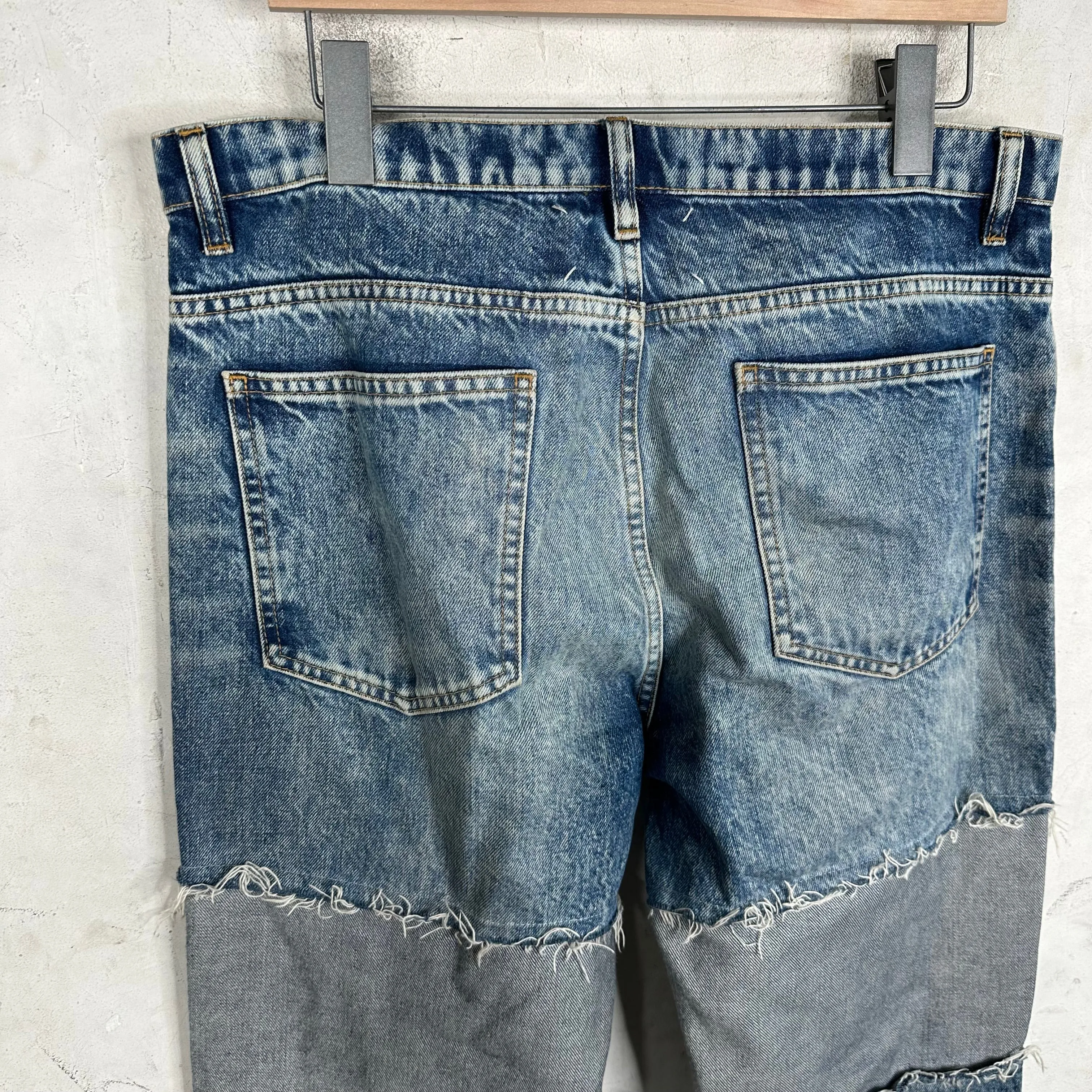Margiela Reconstructed Light Wash Denim