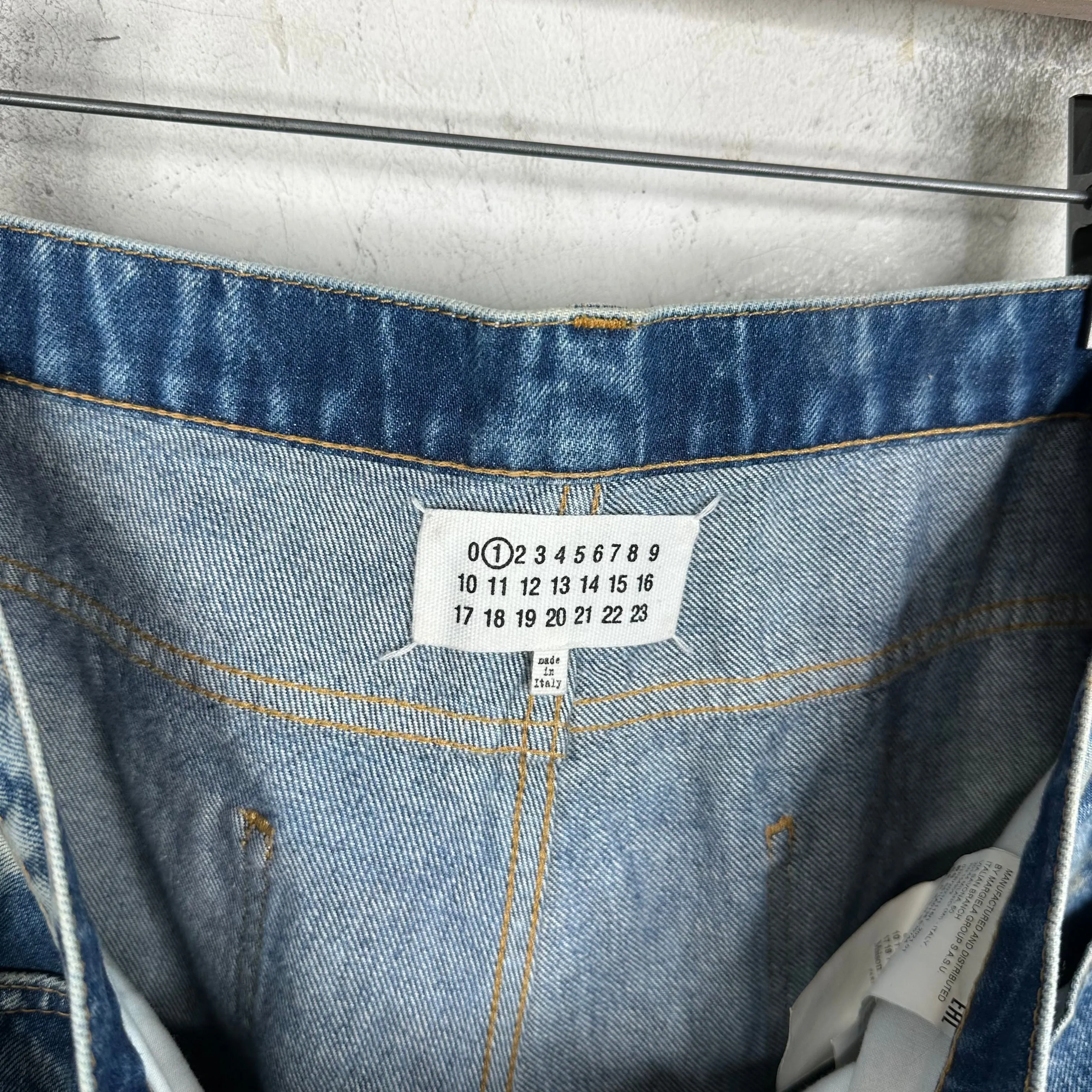 Margiela Reconstructed Light Wash Denim