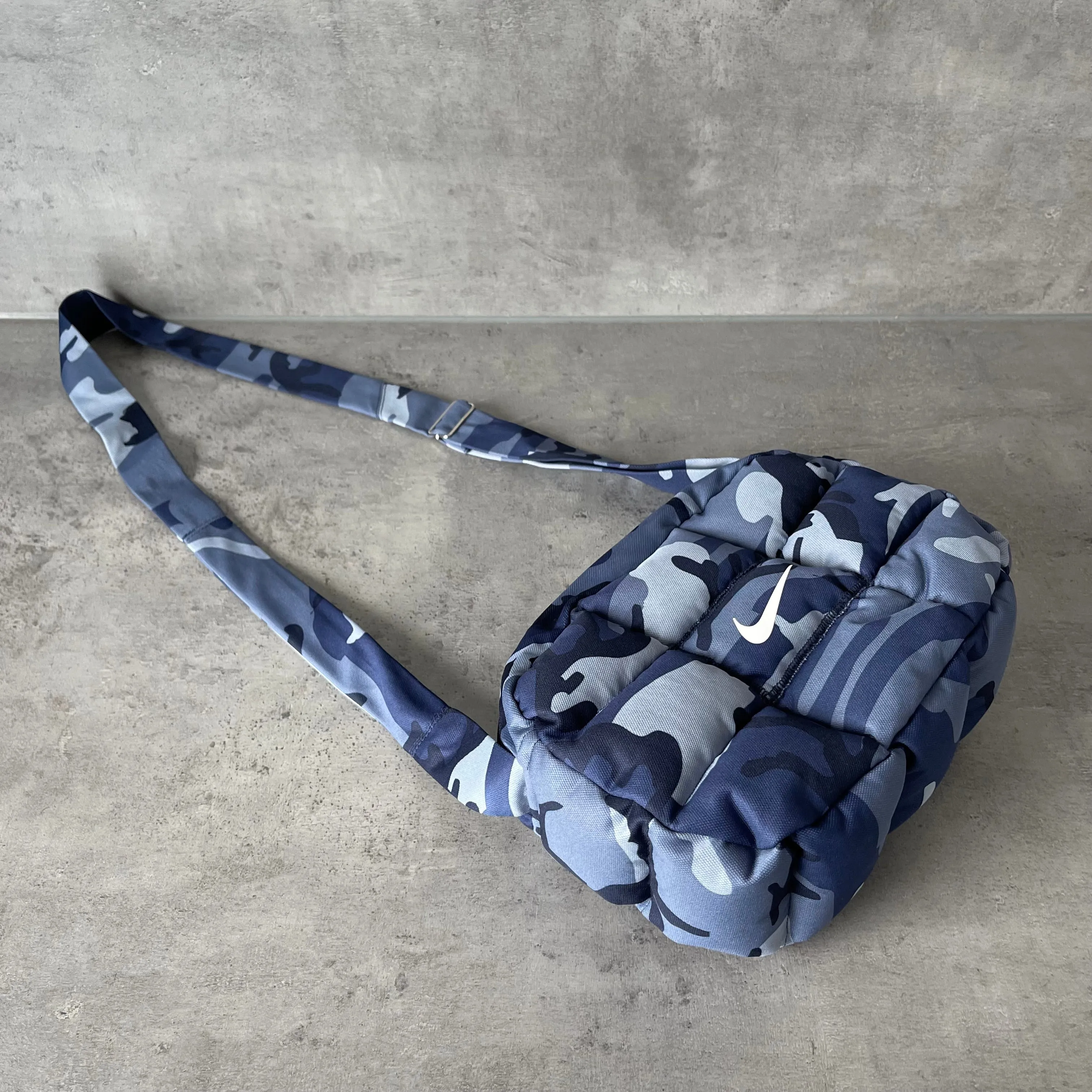 Puffer Camo Crossbody Bag