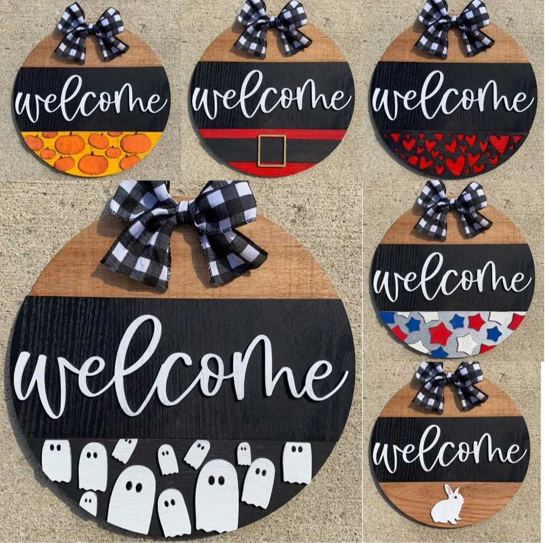 Seasons Change Door Hanger