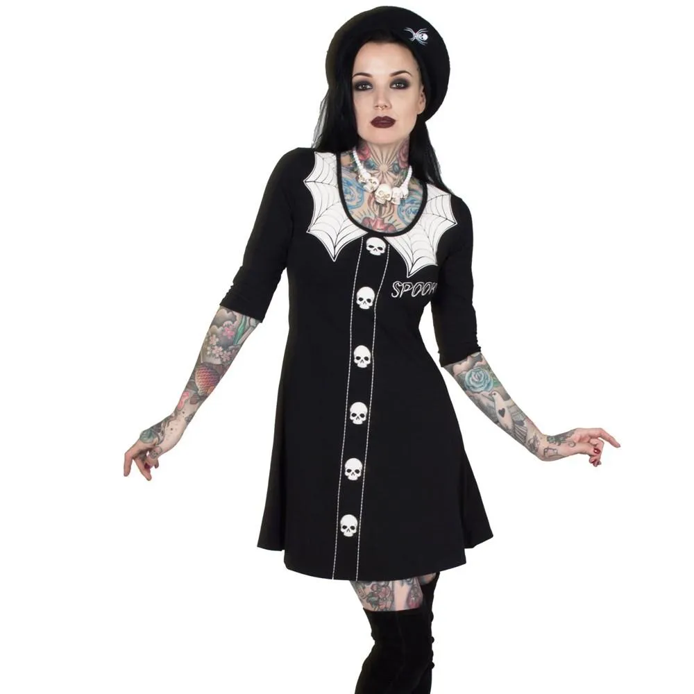 Spooky Girl Flare 3/4 Sleeve