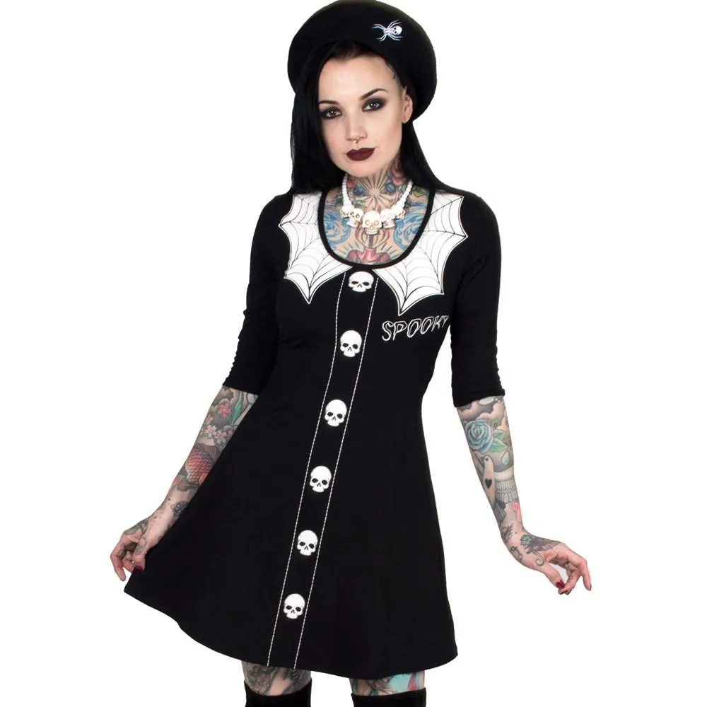 Spooky Girl Flare 3/4 Sleeve