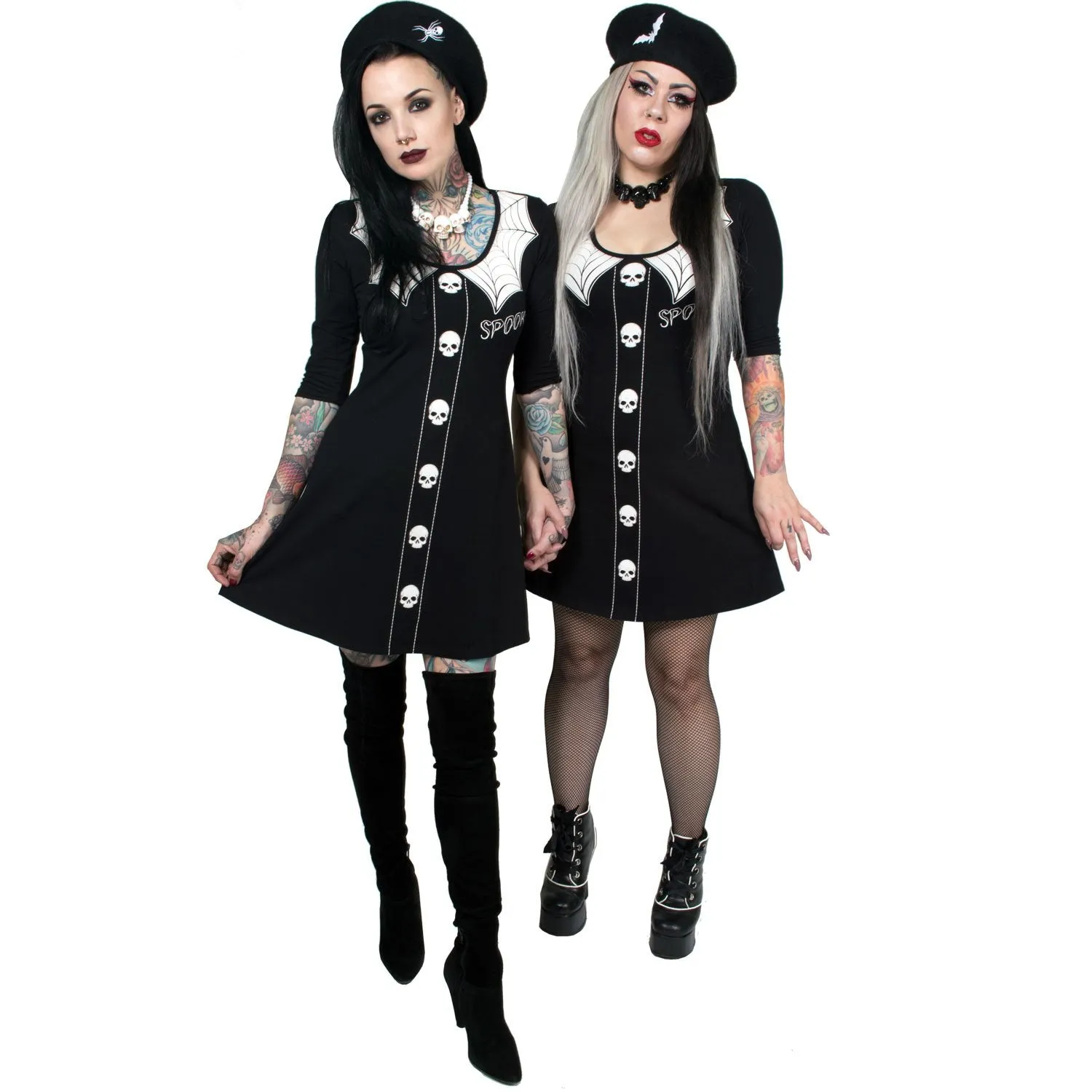 Spooky Girl Flare 3/4 Sleeve
