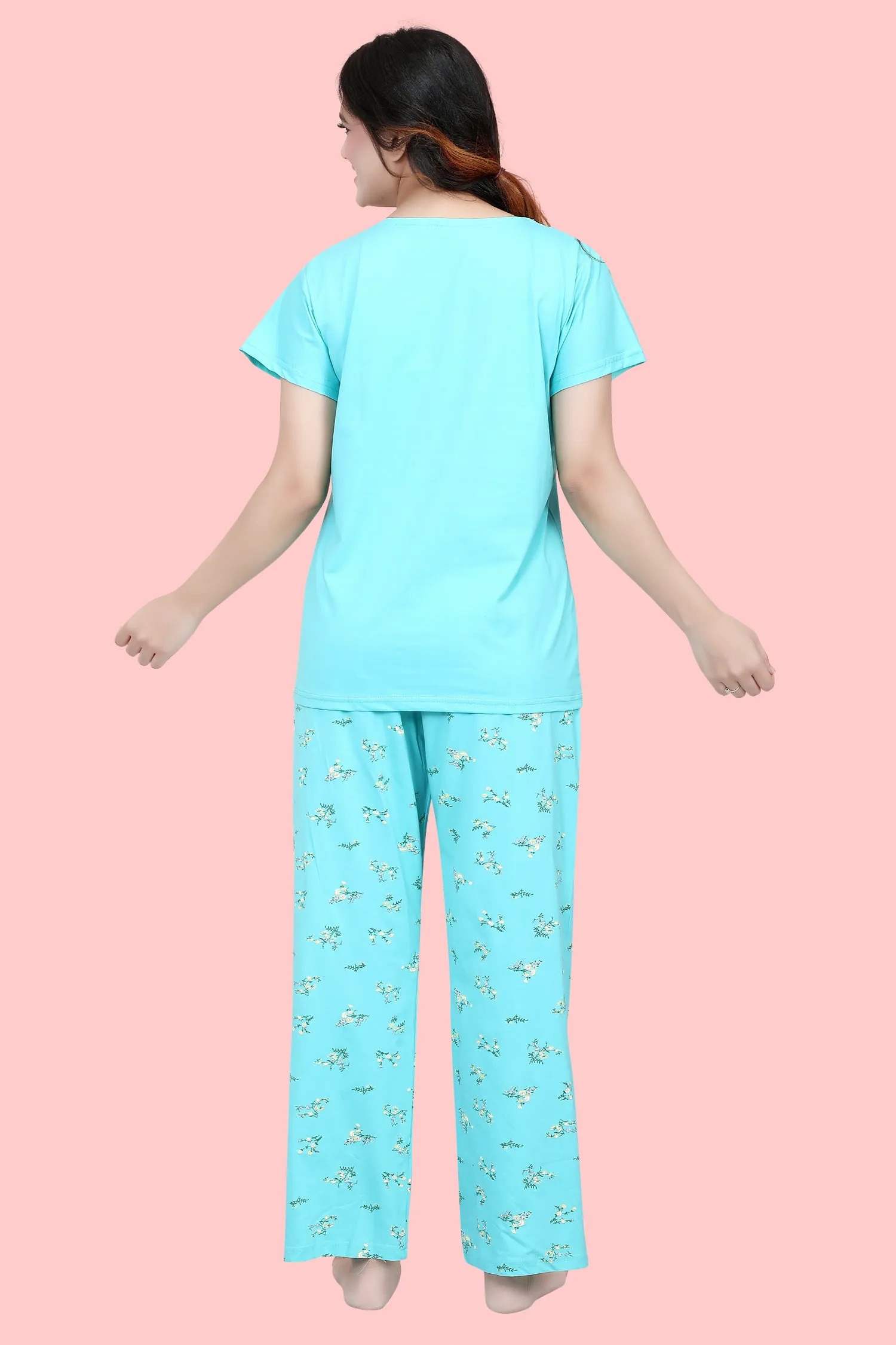 Velure Dazzling Floral Print Pajama Set
