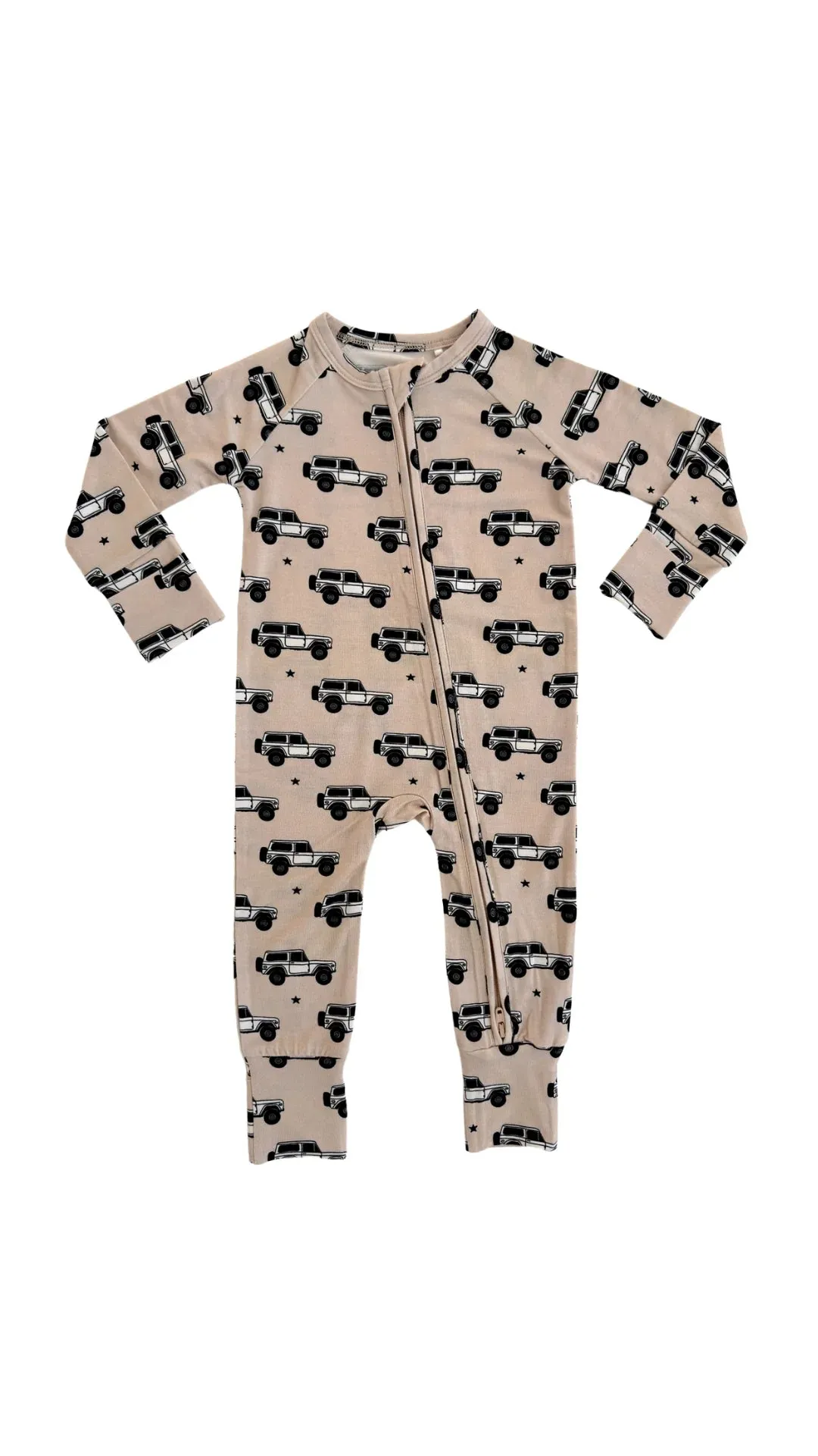 Vintage 4x4 Zipper Footie