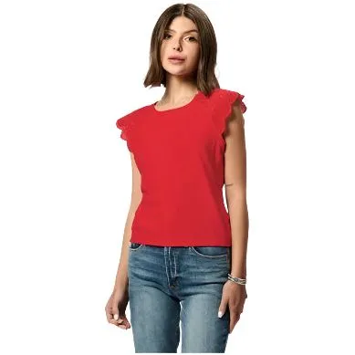 Women's Another Love Red Eve Top VCKN1782FYR